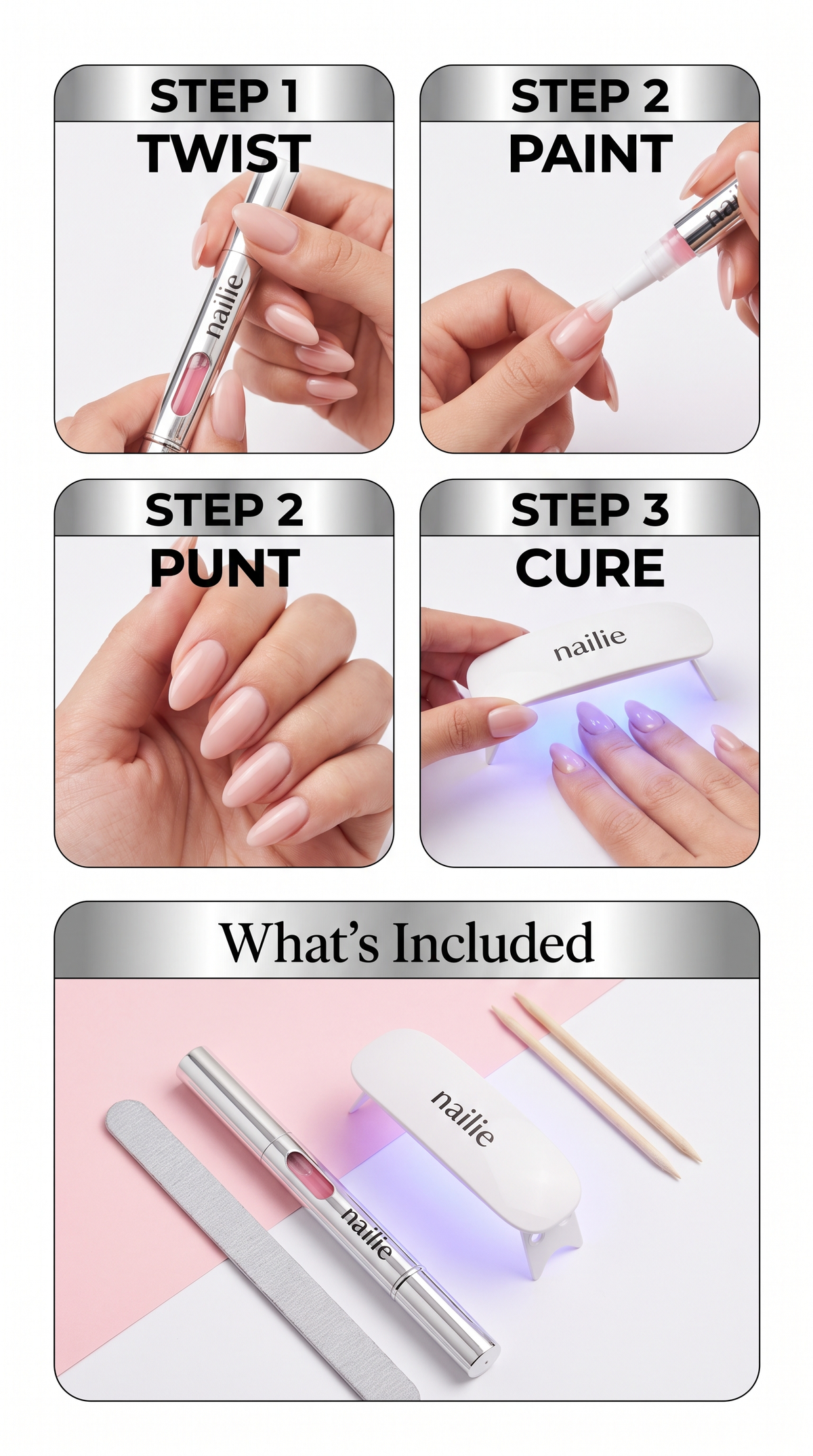 Nailie gel pen